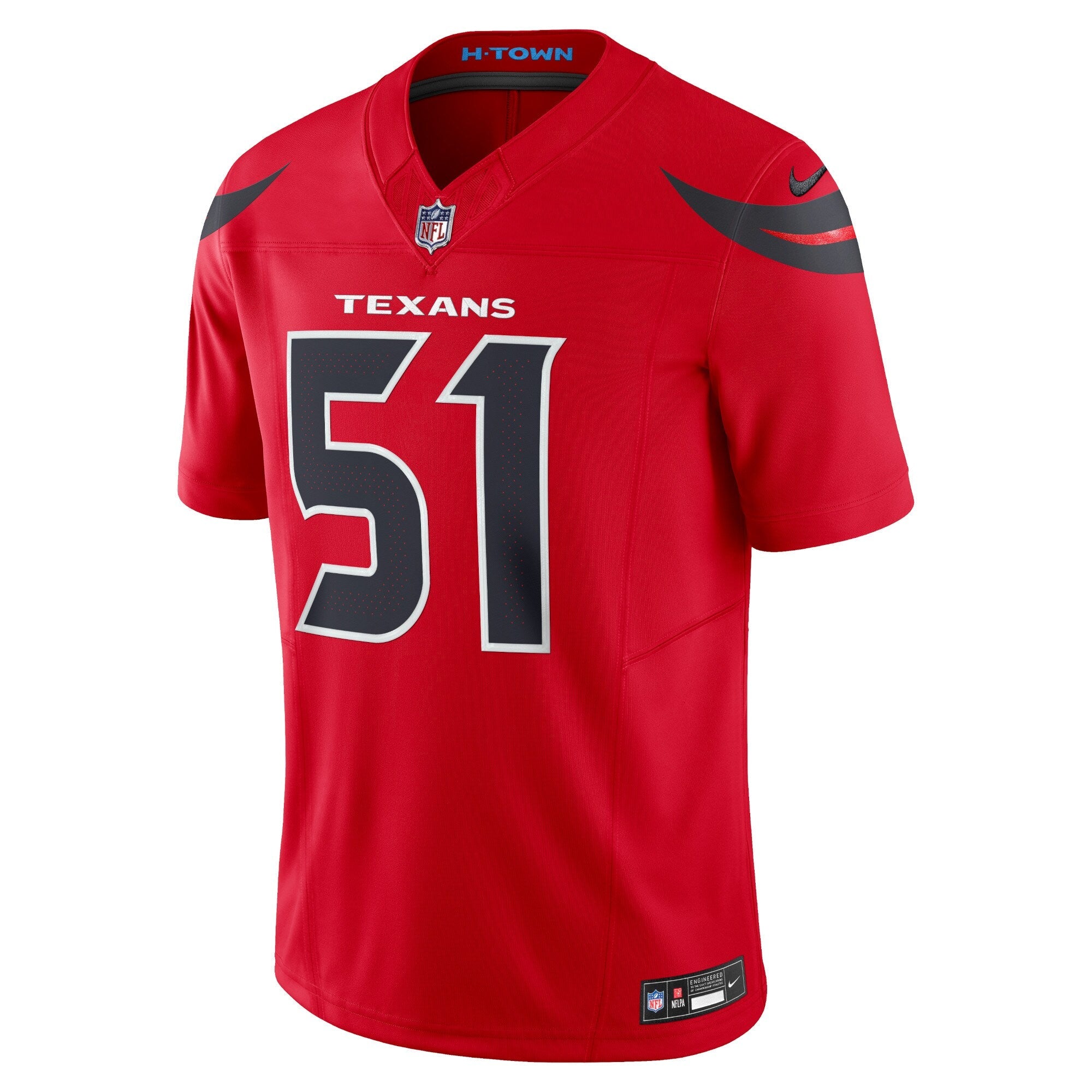 Will Anderson Jr. Houston Texans Nike Alternate Vapor F.U.S.E. Limited Jersey - Red
