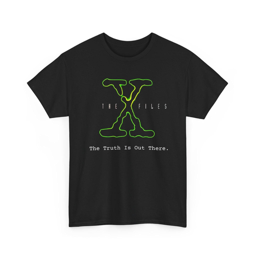 X-Files T-Shirt for True Crime Fans, UFO Enthusiasts, Paranormal Investigators - Aliens, Roswell, Mulder and Scully, Unisex Tee, Heavy