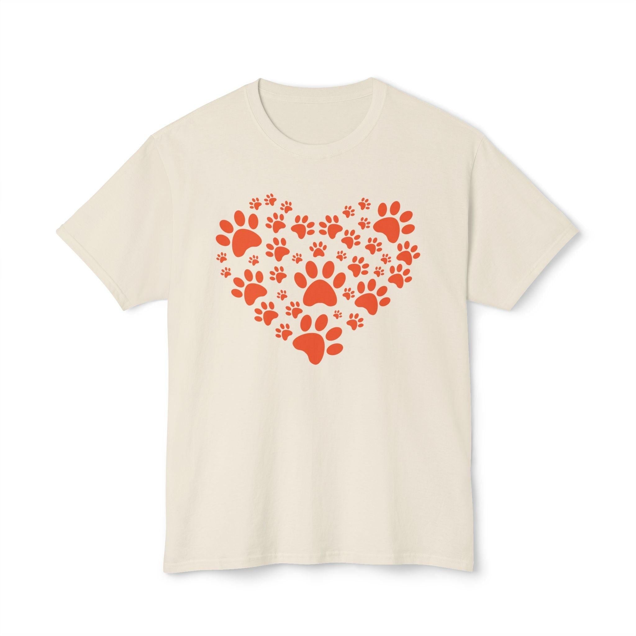 Heart Paw Prints T-shirt