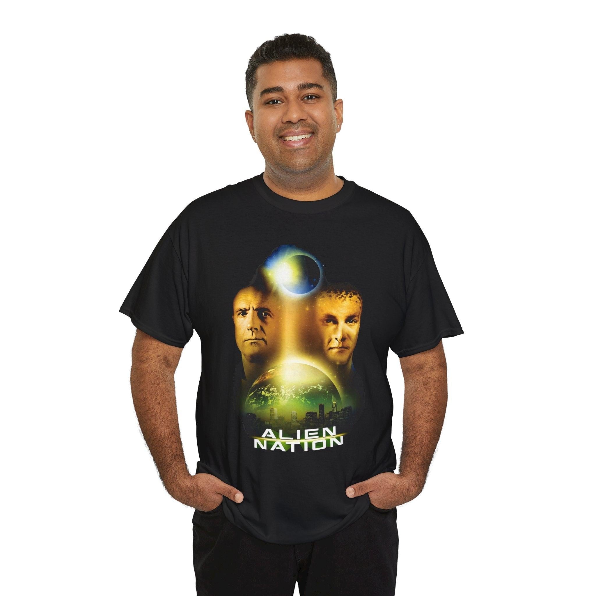 Alien Nation TV Show Unisex Tee, Classic Graphic Tshirt, Vintage Sci-Fi Shirt, Retro Alien Fan Apparel, 90s TV Series Gift