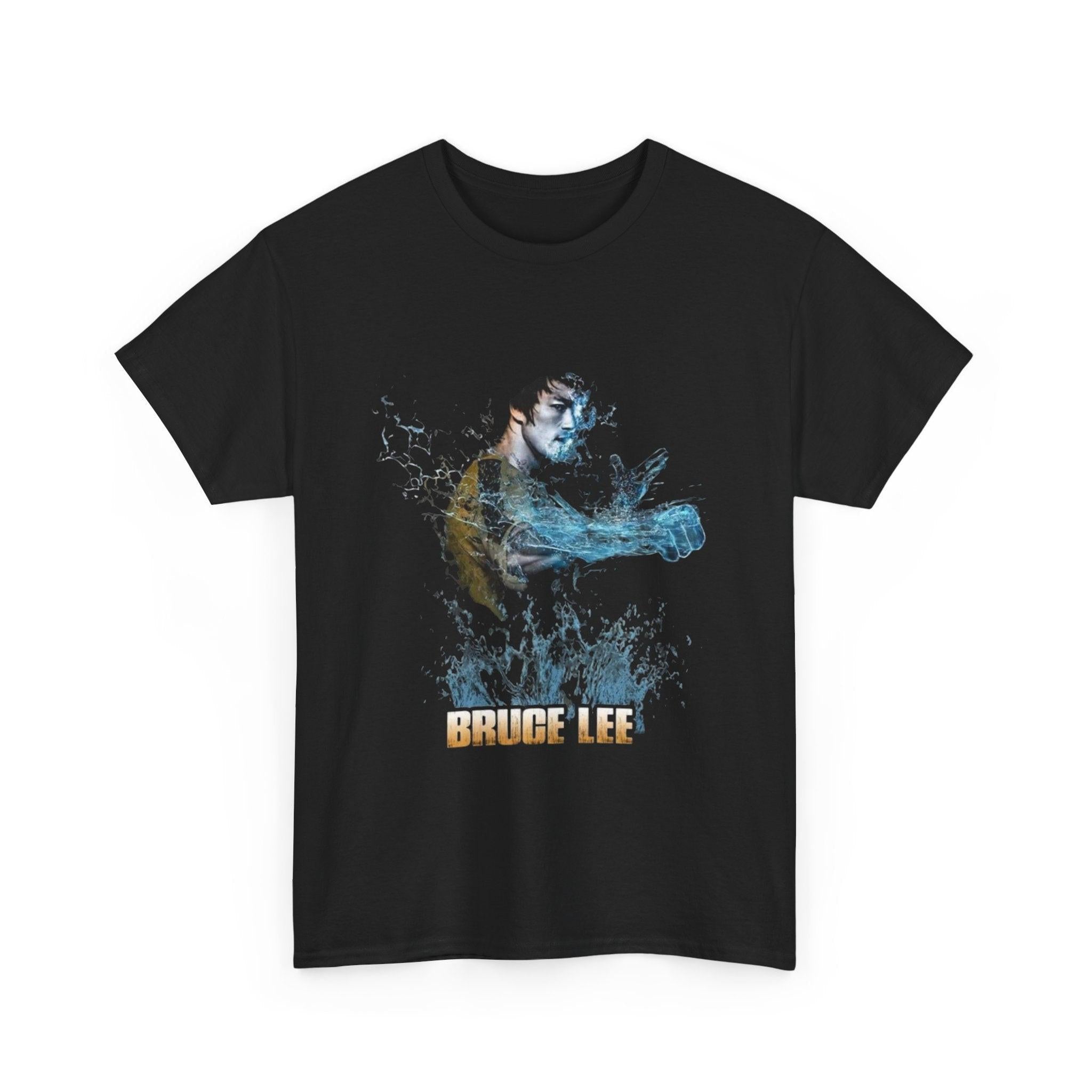 Bruce Lee Inspired "Be Like Water Tee", Martial Arts Shirt, Great for Training, Gift for Fans, Stylish Casual Wear