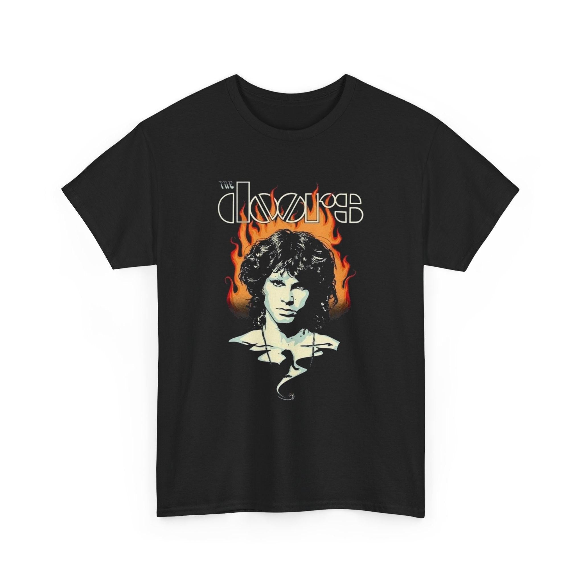 The Doors Tee, Music Lover Graphic T-Shirt, Rock Band Merchandise Shirt, Retro Vintage Tee, Classic Rock Band Tee