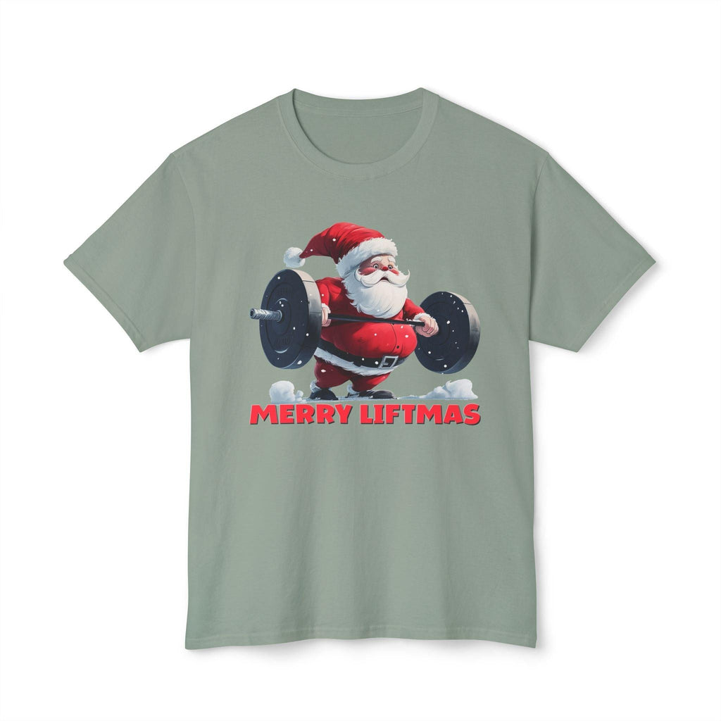 Christmas Liftmas Santa T-Shirt