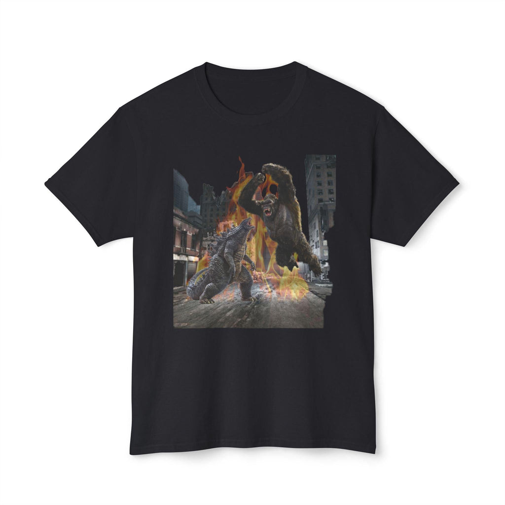 T-Shirt, King Kong and Godzilla inspired japanese style creatures, Godzilla vs King Kong, Asian style Tee, Movie lover gift