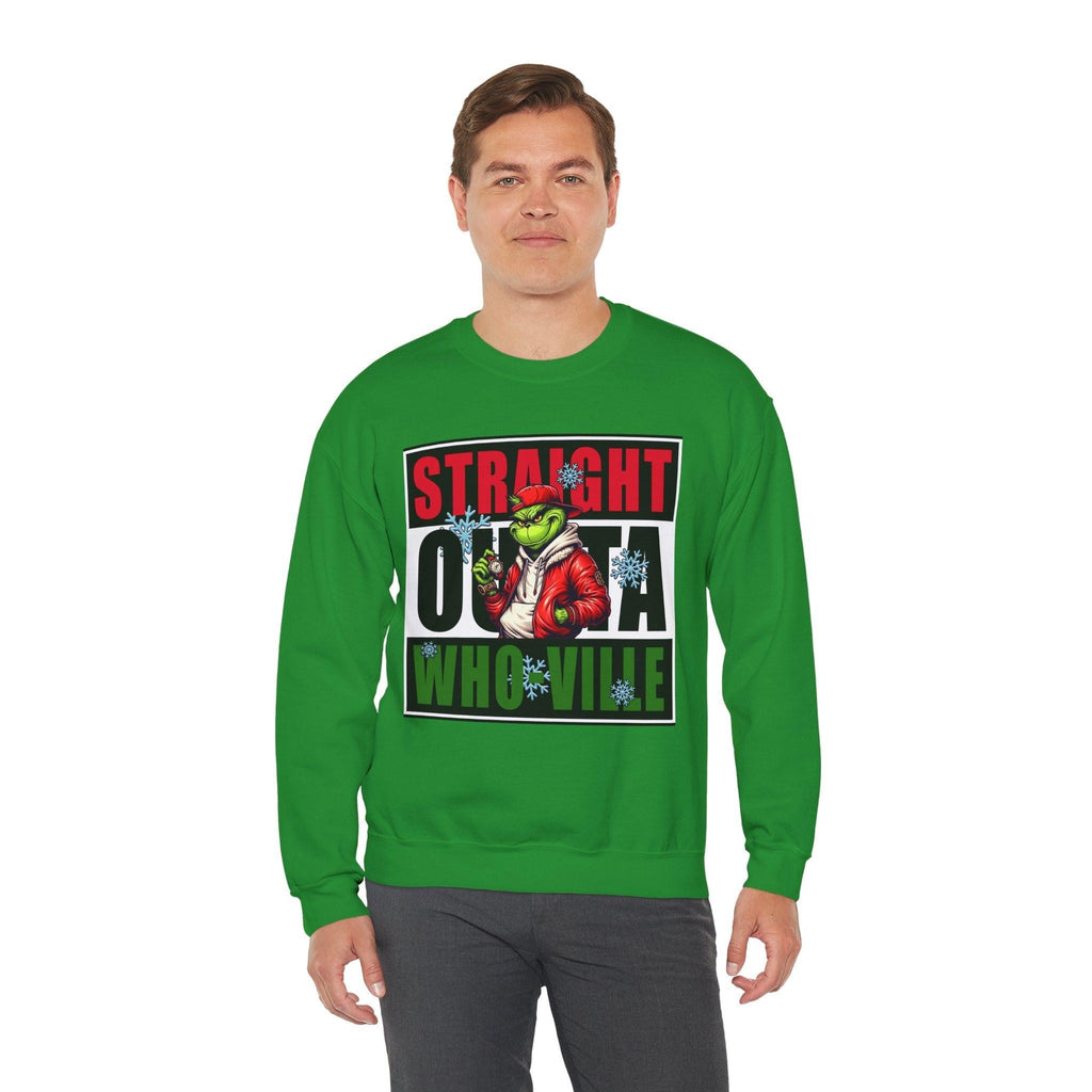 Grinch Straight Outta Whoville Sweatshirt