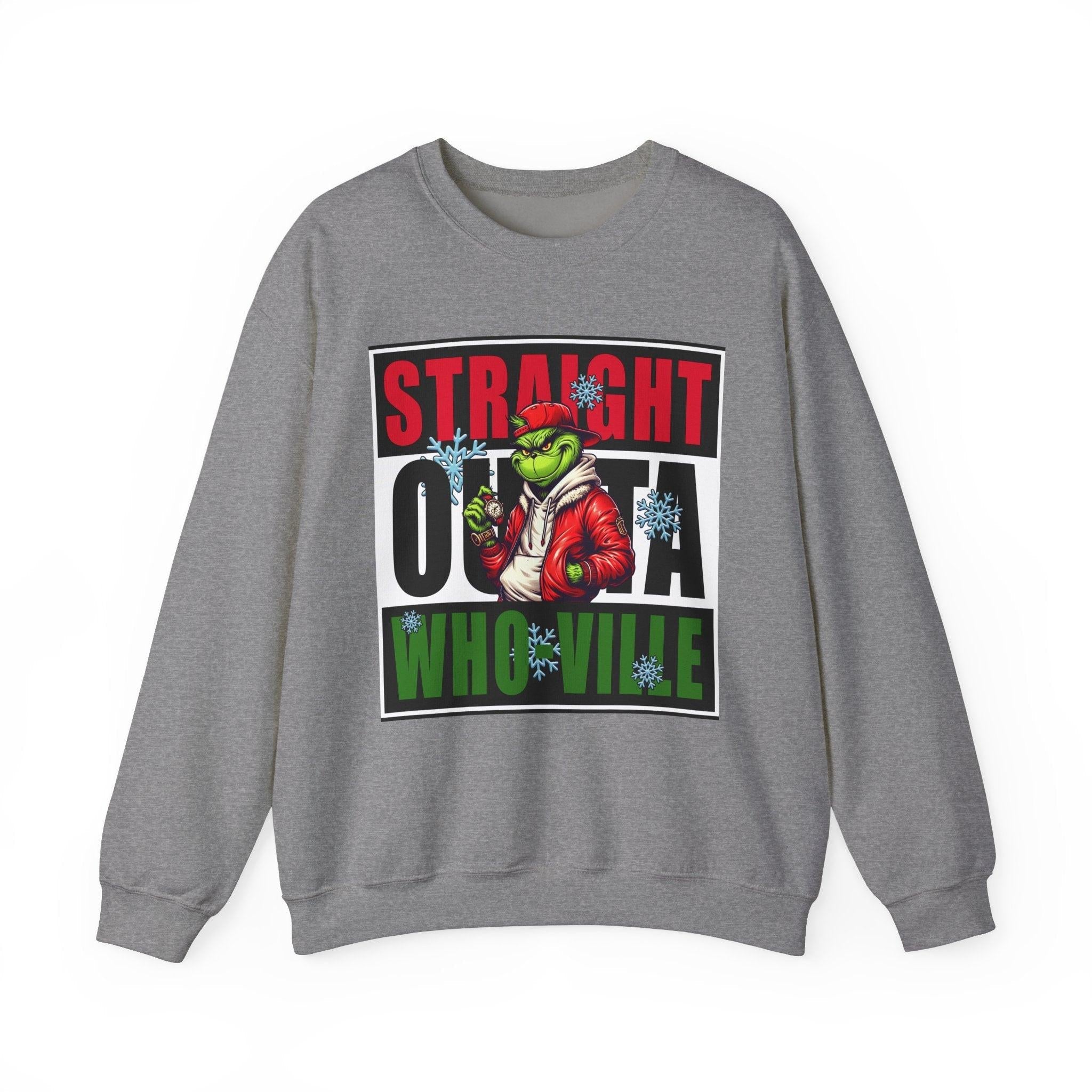 Grinch Straight Outta Whoville Sweatshirt