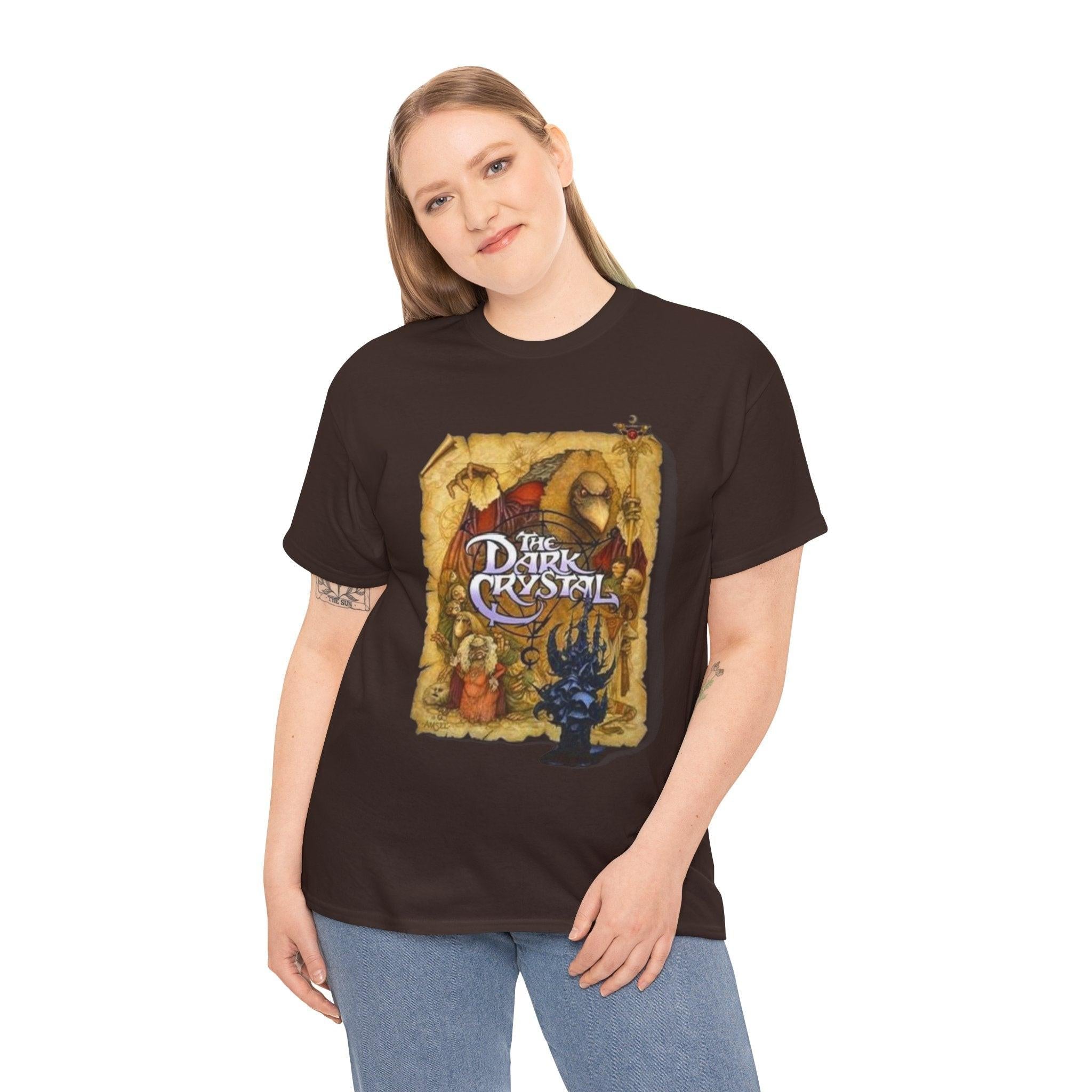 Dark Crystal Movie Unisex Tee, Jim Henson T-Shirt, Skeksis Lovers Shirt, Fantasy Film Apparel, Gelfling Gift, Retro 80s Movie Top