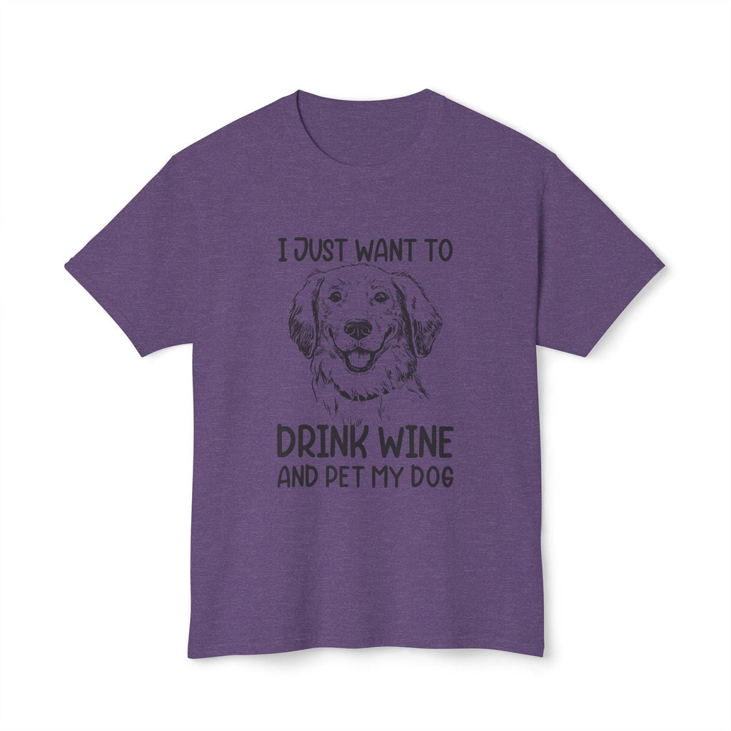 Wine and Dog Lover T-shirt