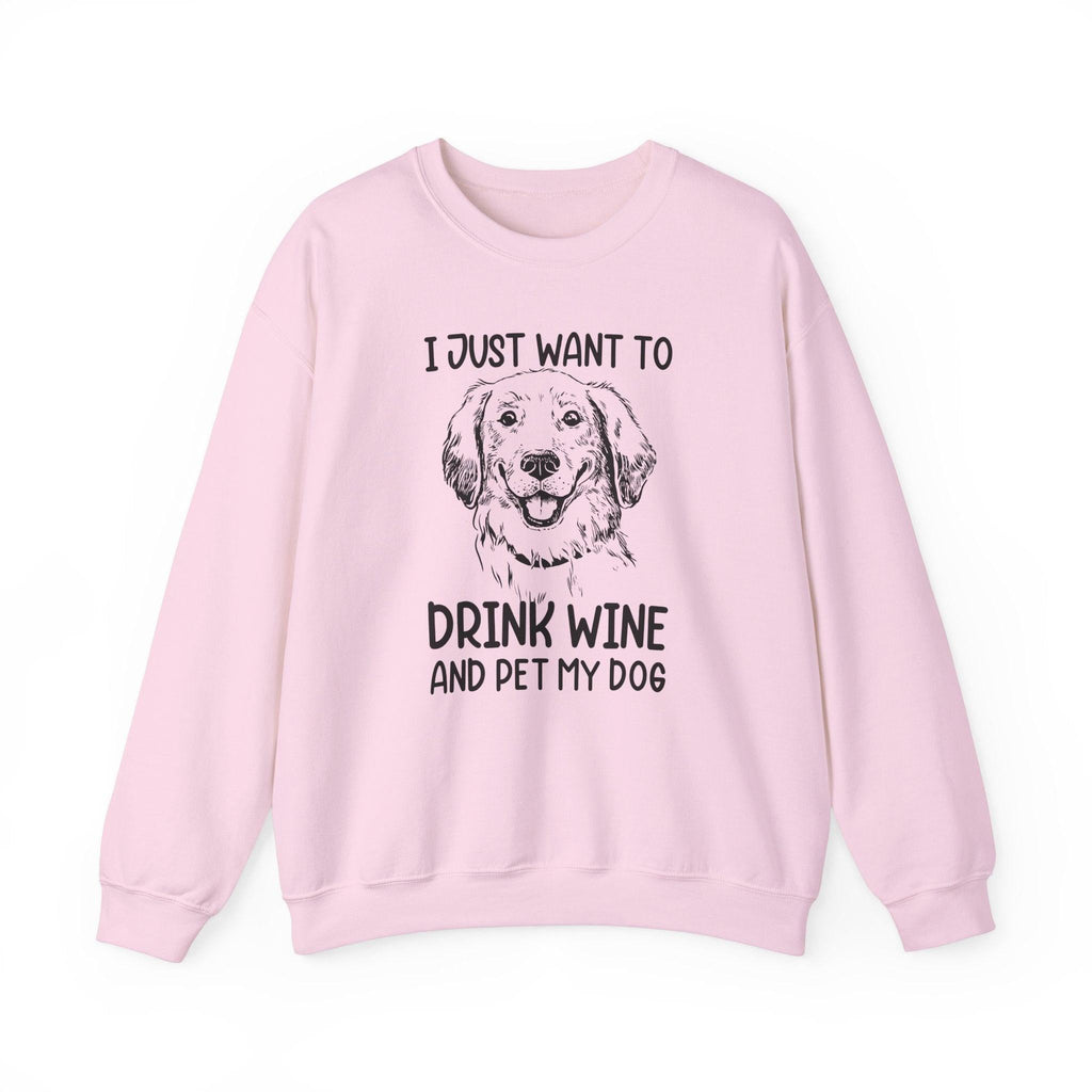 Wine Lover Sweatshirt - Unisex Heavy Blend Crewneck