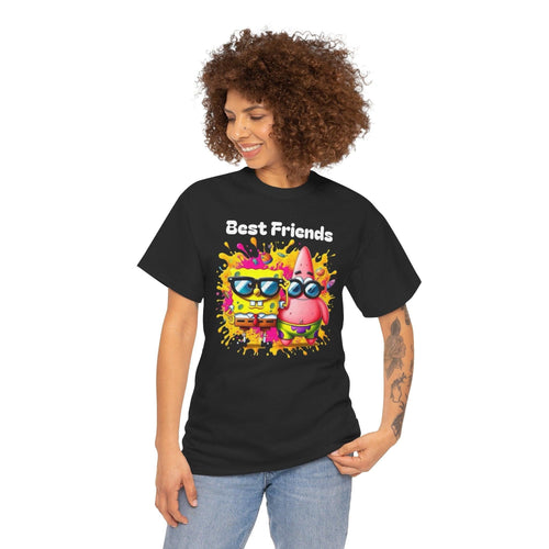 Best Friends SpongeBob and Patrick Tee, Friendship Gift Shirt, BFF Matching Outfit, Gift for Bestie, Friend Squad Tee, Friendship Day Shirt