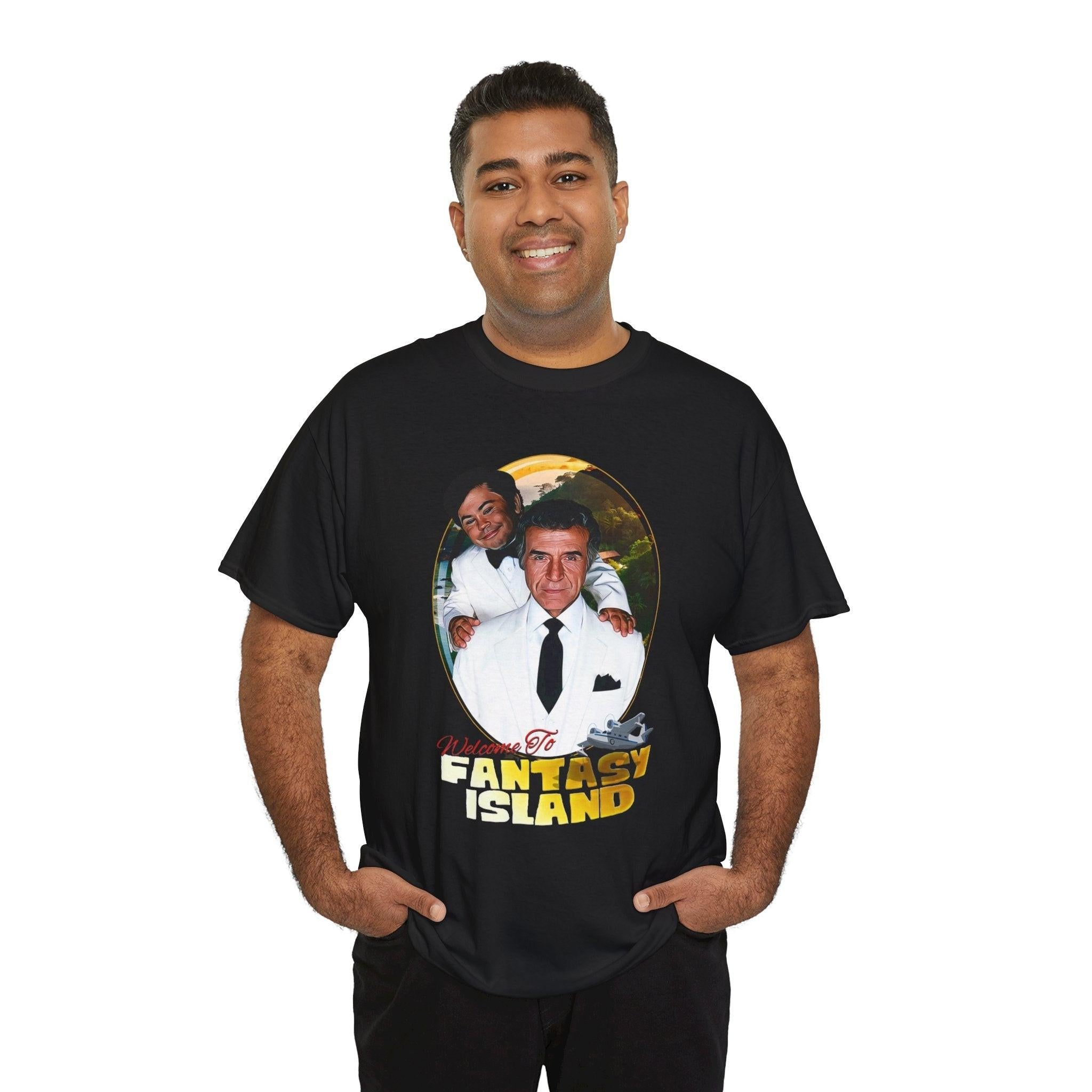 Fantasy Island Retro Tee, Vintage T-Shirt, Unisex Graphic Shirt, Retro Vibes Tee, Island Fantasy Apparel