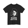 Kids Suck Graphic Tee, Funny Unisex Tee, Casual Wear, Gifts for Parents, Birthday Gift, Humor Shirt, Black Cotton Tee