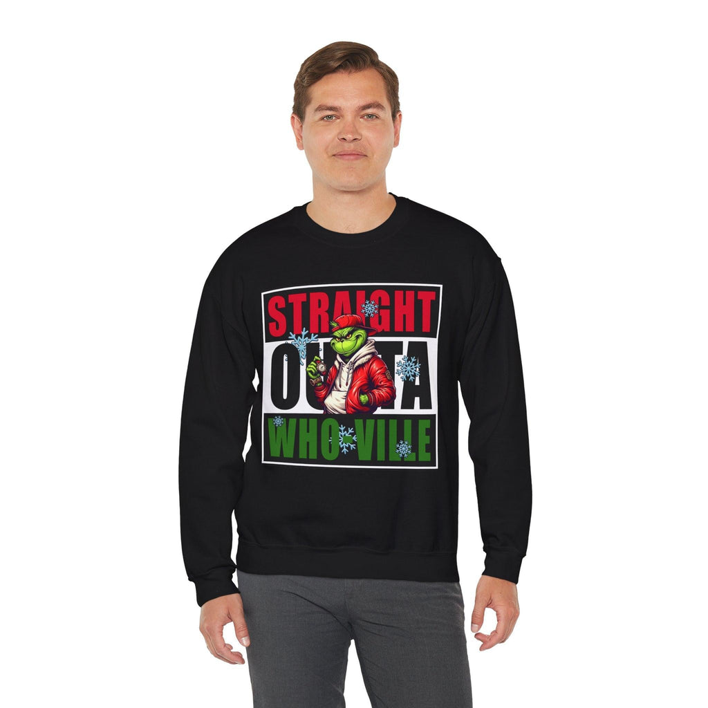 Grinch Straight Outta Whoville Sweatshirt