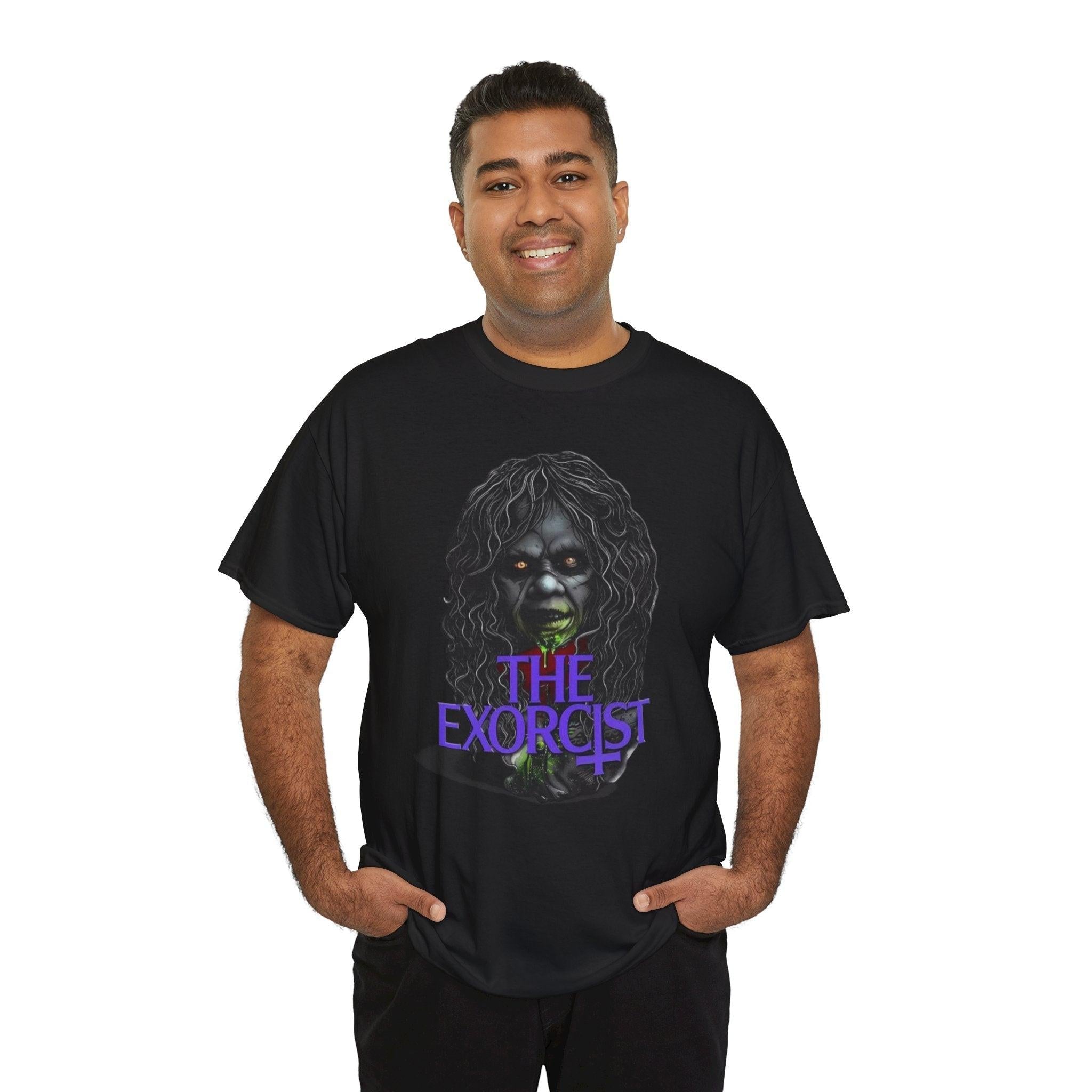 Exorcist Movie Unisex Tee, Horror Film Shirt, Scary Movie T-Shirt, Cult Classic Graphic Tee, Retro Film Tee