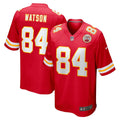 Justin Watson Kansas City Chiefs Nike Game   Jersey - Red