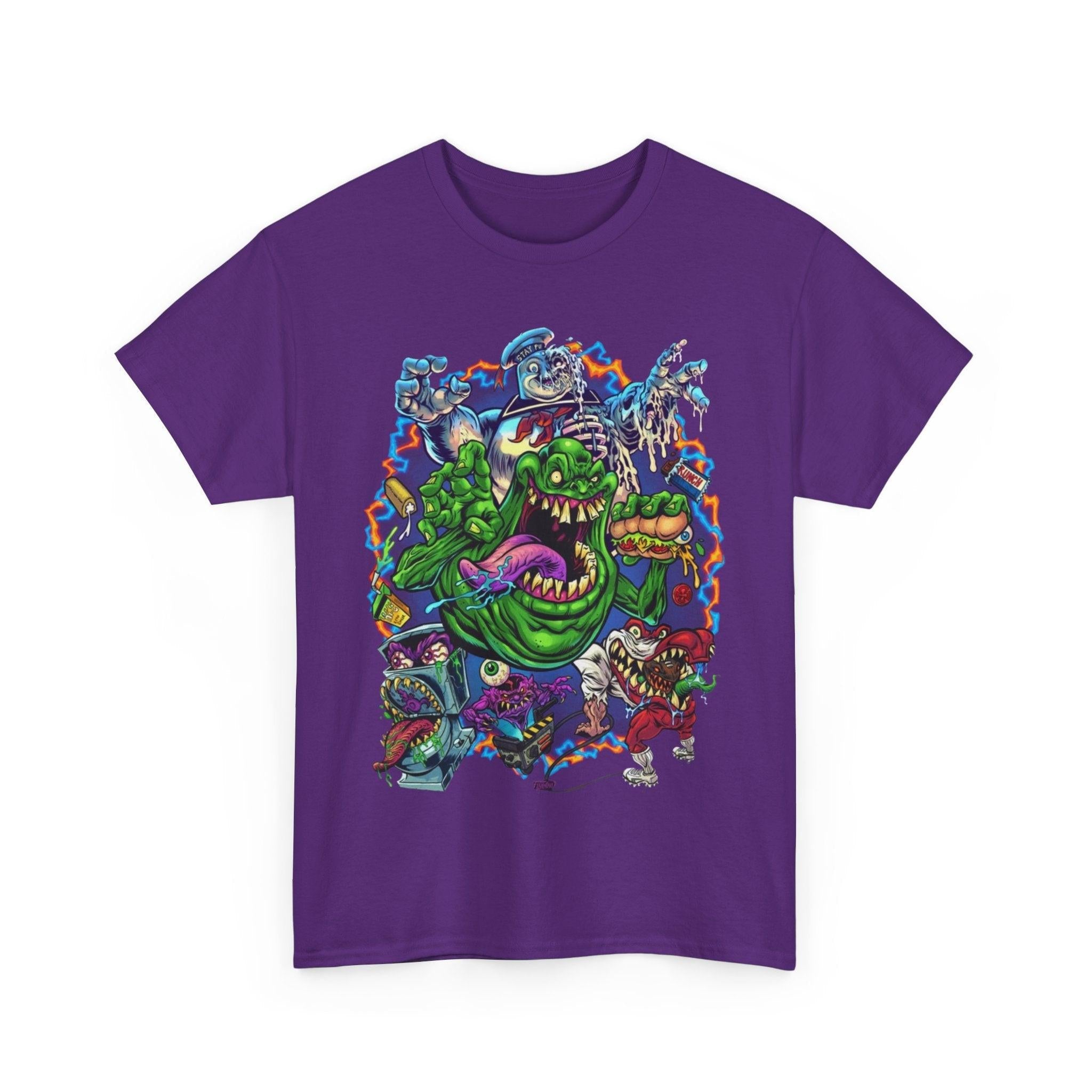Ghostbusters Ghosts and Ghouls Tee, Halloween Shirt, Spooky Unisex T-Shirt, Scary Movie Fan Gift, Paranormal Activity Top, Halloween Apparel