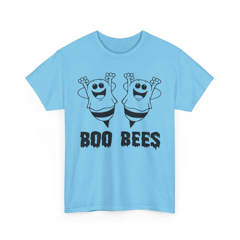Boo Bees Halloween Tee, Funny Ghost T-Shirt, Unisex Cotton Tee, Spooky Season Apparel, Halloween Party Shirt, Unique Gift Idea