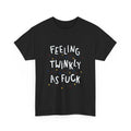 Feeling Twinkly Unisex Tee - Fun Graphic Cotton T-Shirt for Parties, Casual Wear, Gifts, Celebrations, Humor Apparel