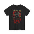 Gothic Cat Tee - Sometimes Dead is Better, Pet Sematary Shirt, Horror T-Shirt, Unisex Cotton Top, Halloween Apparel, Spooky Gift