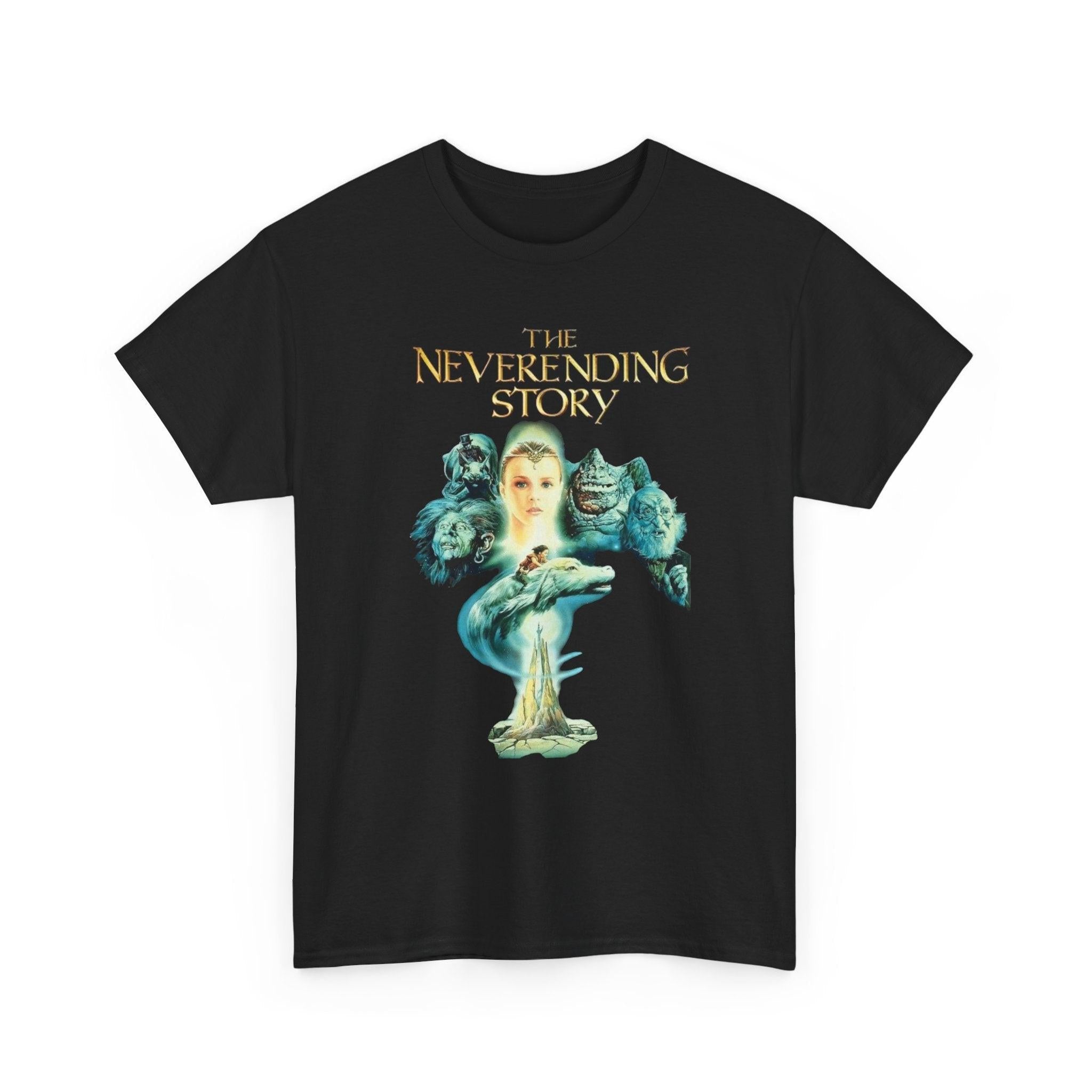 Neverending Story Unisex Tee, Graphic Print Tshirt, Book Lover Gift, Novel Inspired Clothing, Literary Apparel