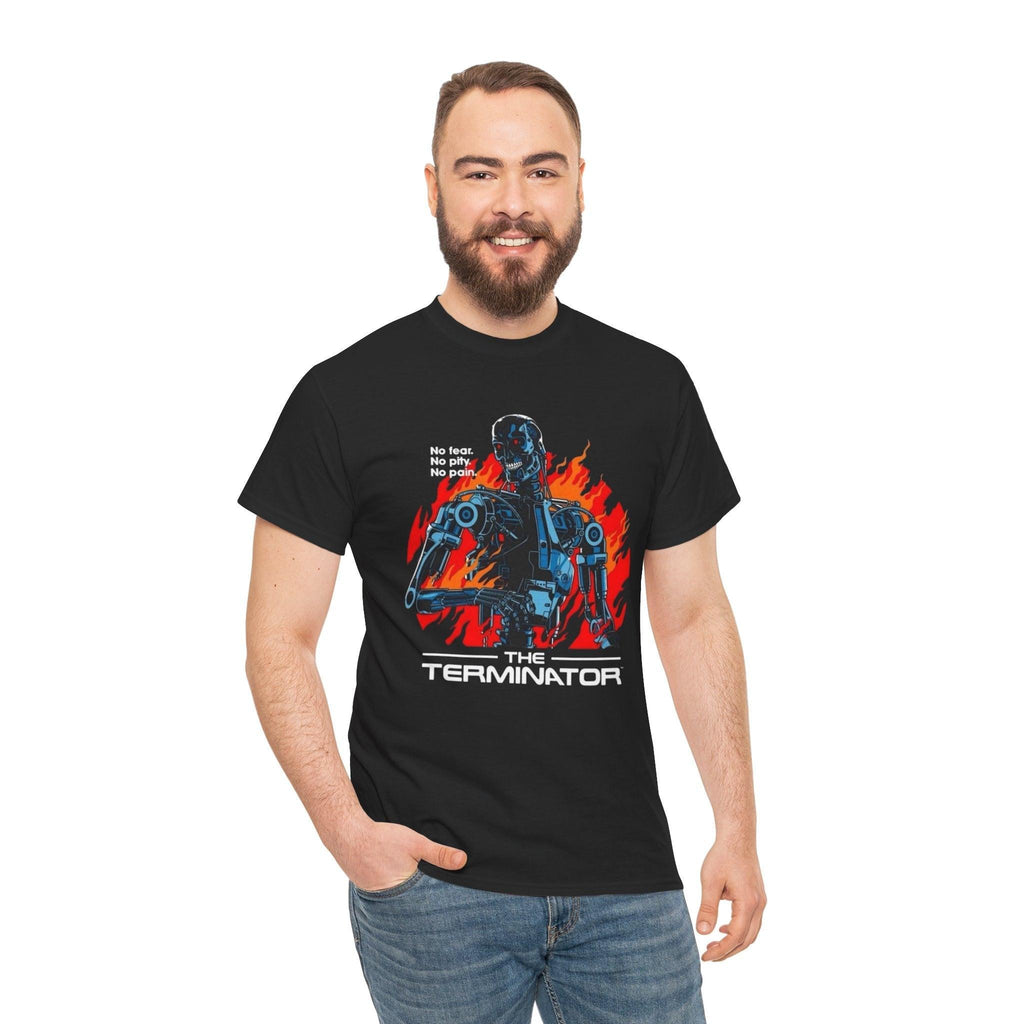 The Terminator No Fear No Pity No Pain Design T-shirt