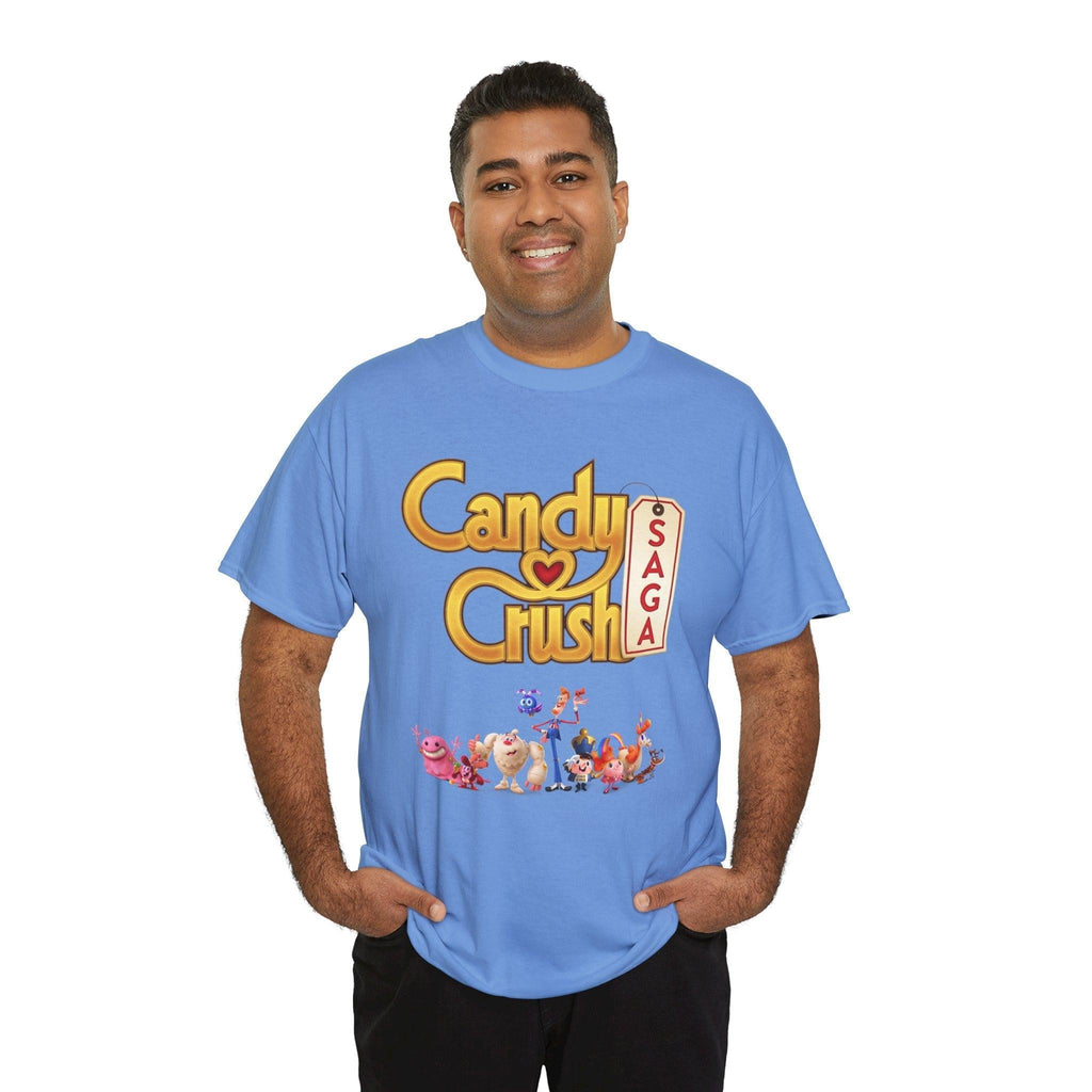 Candy Crush Front and Back Design T-Shirt, Unisex Shirt, Colorful Tee, Graphic Tee, Candy Lover Gift, Fun Tee, Vibrant Shirt