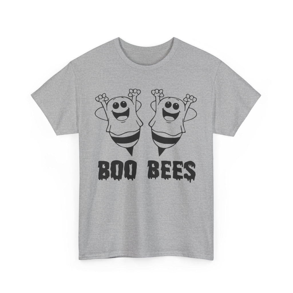 Boo Bees Halloween Tee, Funny Ghost T-Shirt, Unisex Cotton Tee, Spooky Season Apparel, Halloween Party Shirt, Unique Gift Idea