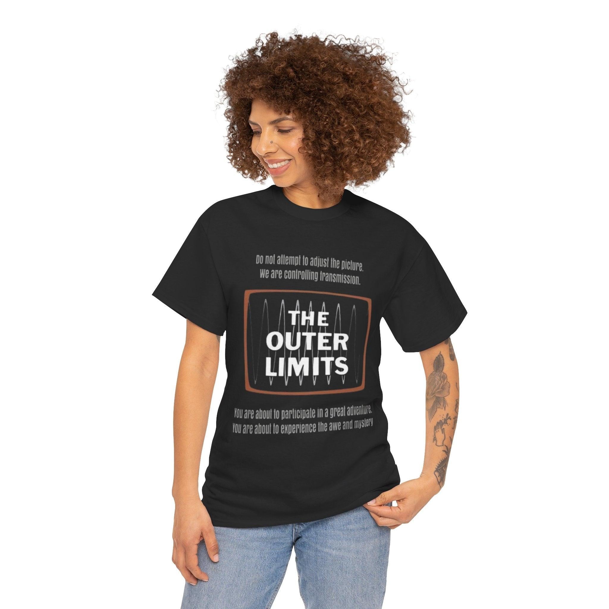 Outer Limits T-Shirt, Space Exploration Tee, Galaxy Graphic Shirt, Unisex Top, Astronomy Gift