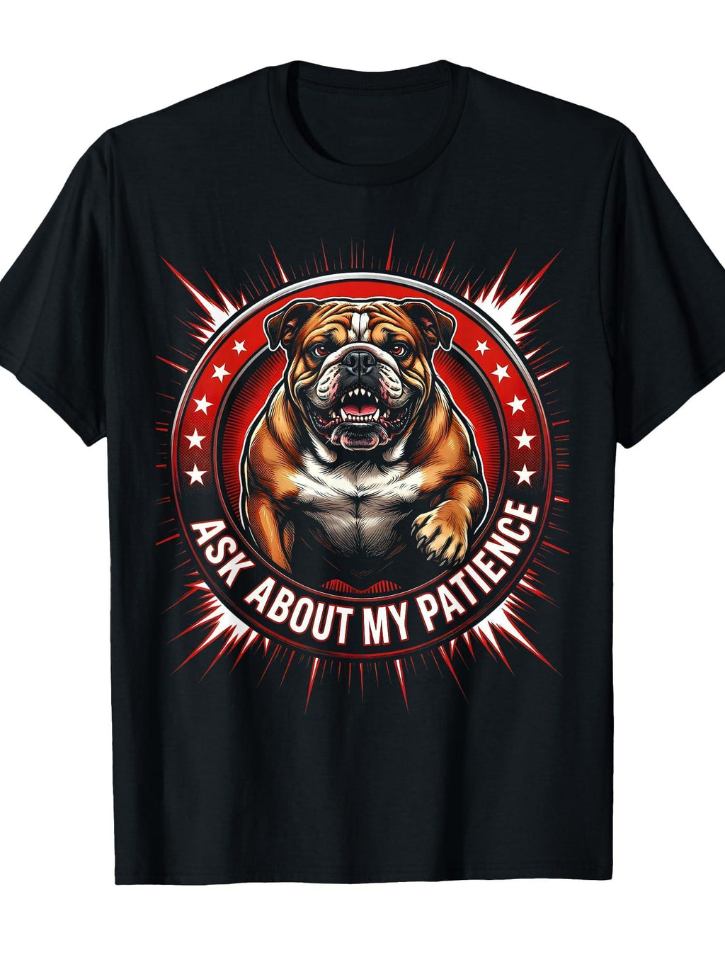 I Could Be Meaner Ask About My Patience Design T-shirt You May Ask Yourself 220gsm Cotton Round Neck Short Sleeve Casual Henley Shirt Men T-shirt