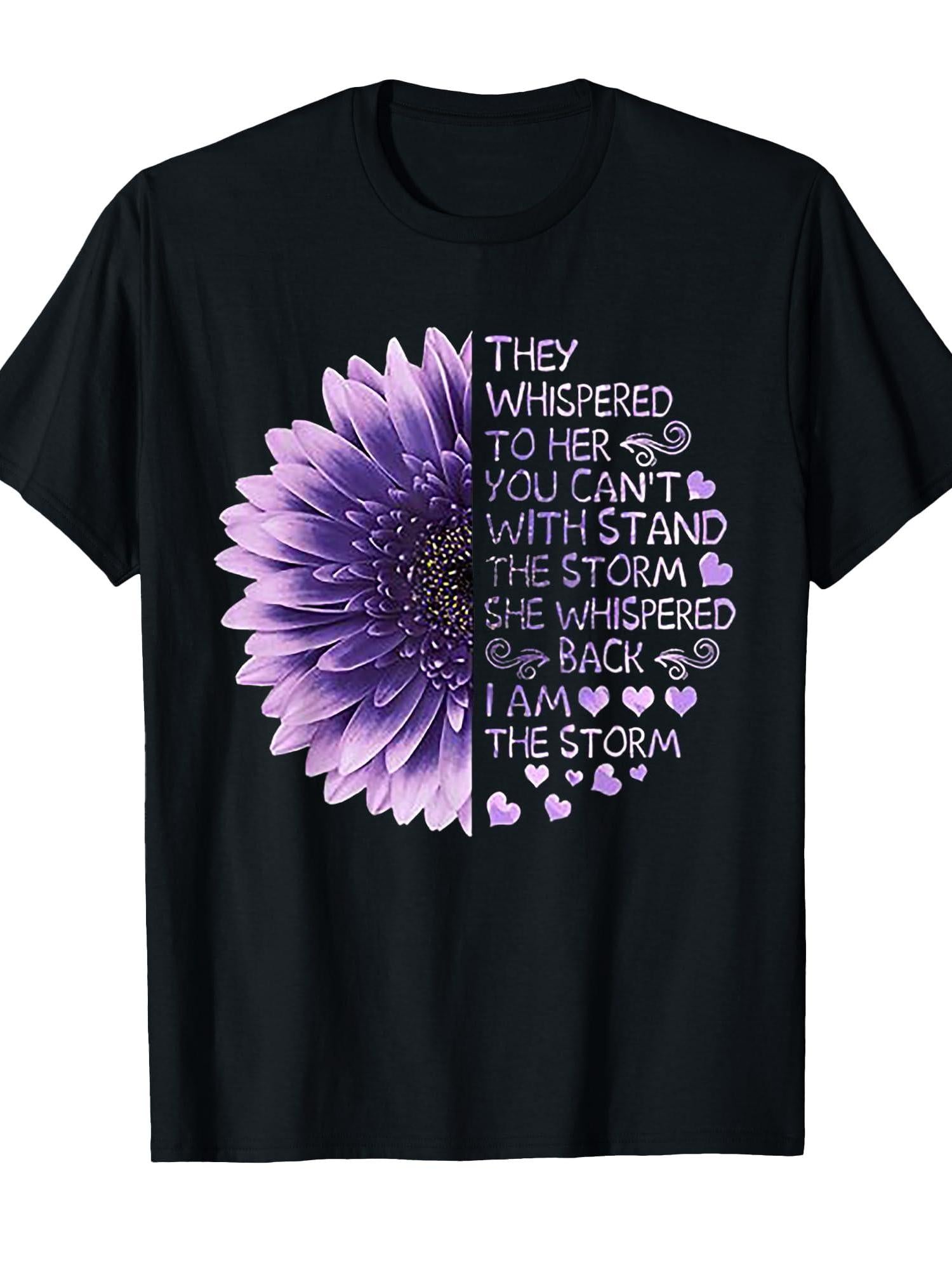 They Whispered To Her You Can't With Stand The Storm Tshirt T-shirt You May Ask Yourself 220gsm Cotton Round Neck Short Sleeve Casual Henley Shirt Men T-shirt