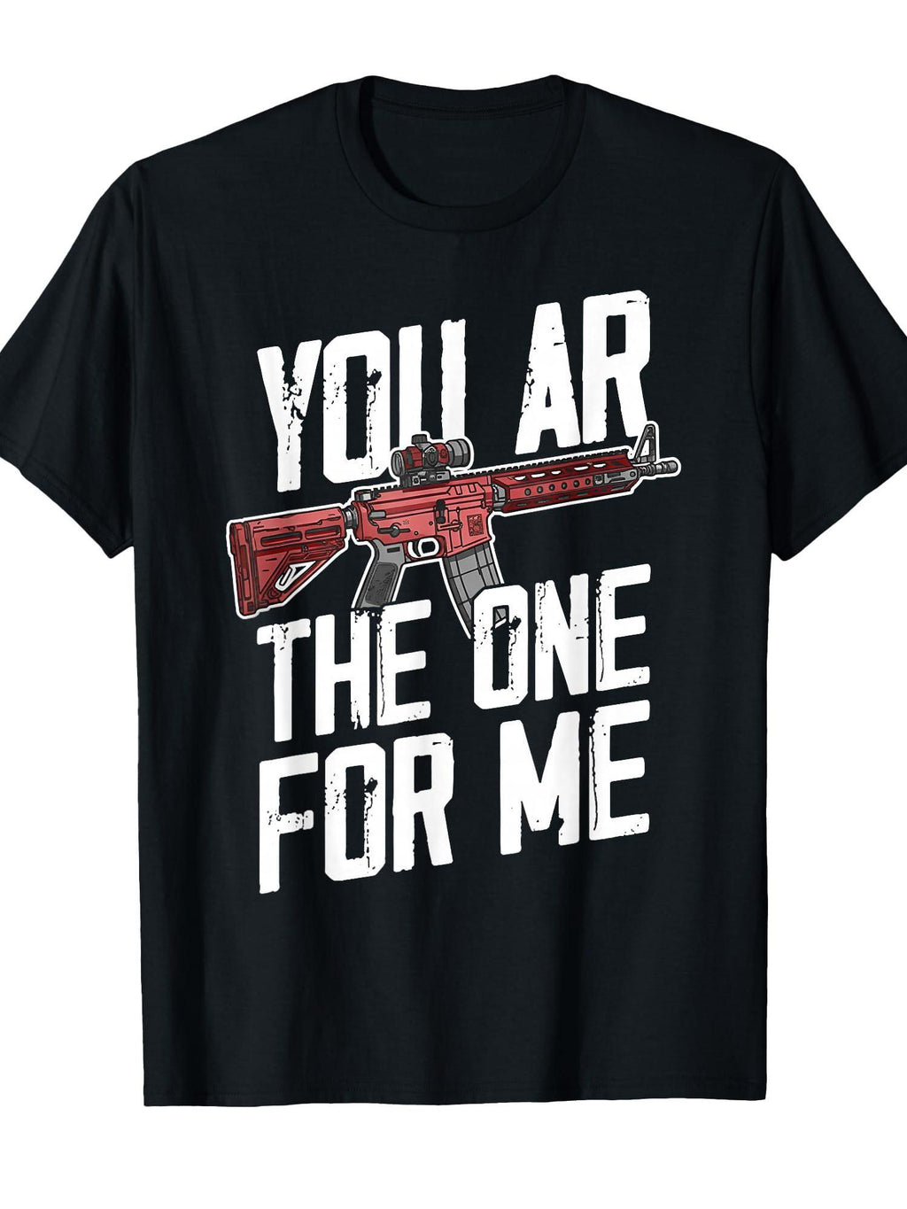 You Ar The One For Me T-shirt You May Ask Yourself 220gsm Cotton Round Neck Short Sleeve Casual Henley Shirt Men T-shirt