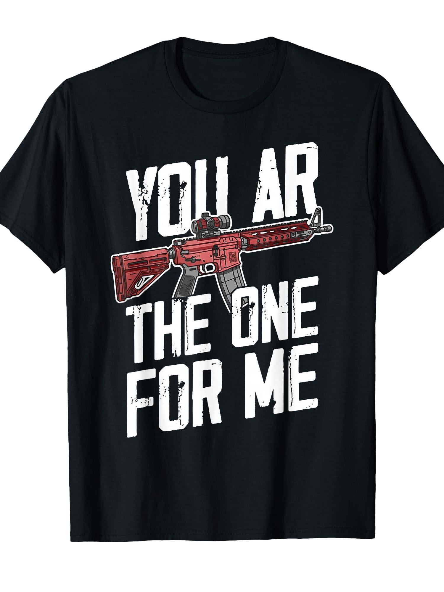 You Ar The One For Me T-shirt You May Ask Yourself 220gsm Cotton Round Neck Short Sleeve Casual Henley Shirt Men T-shirt