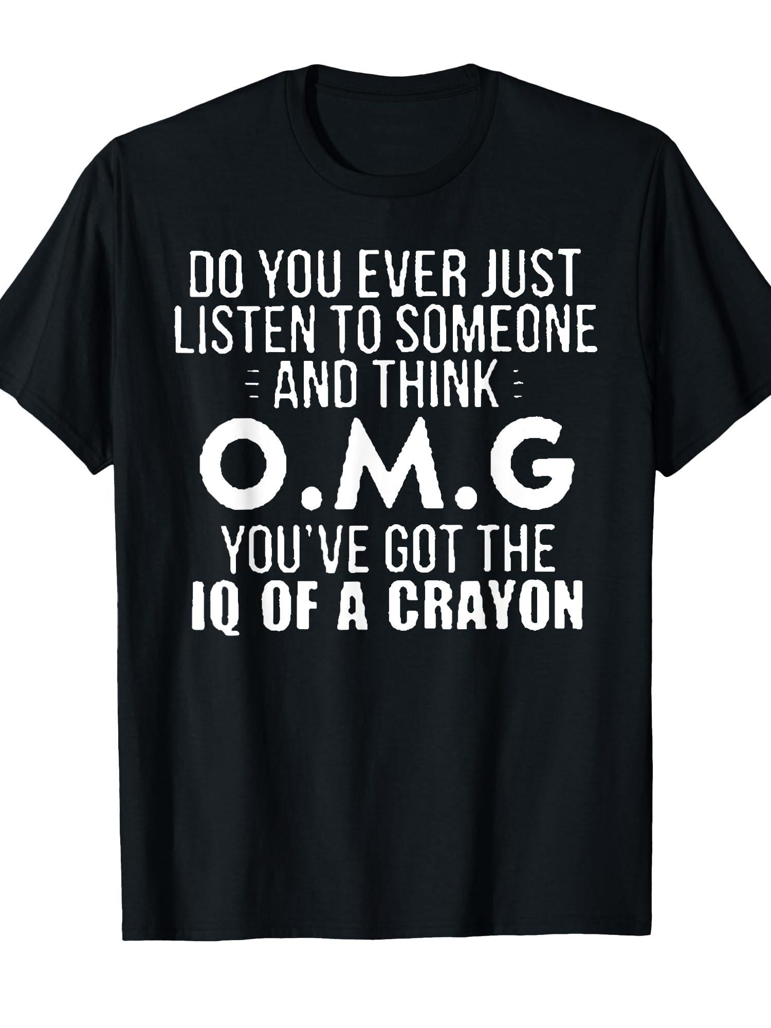Do You Ever Just Listen To Someone And Think Omg T-shirt You May Ask Yourself 220gsm Cotton Round Neck Short Sleeve Casual Henley Shirt Men T-shirt