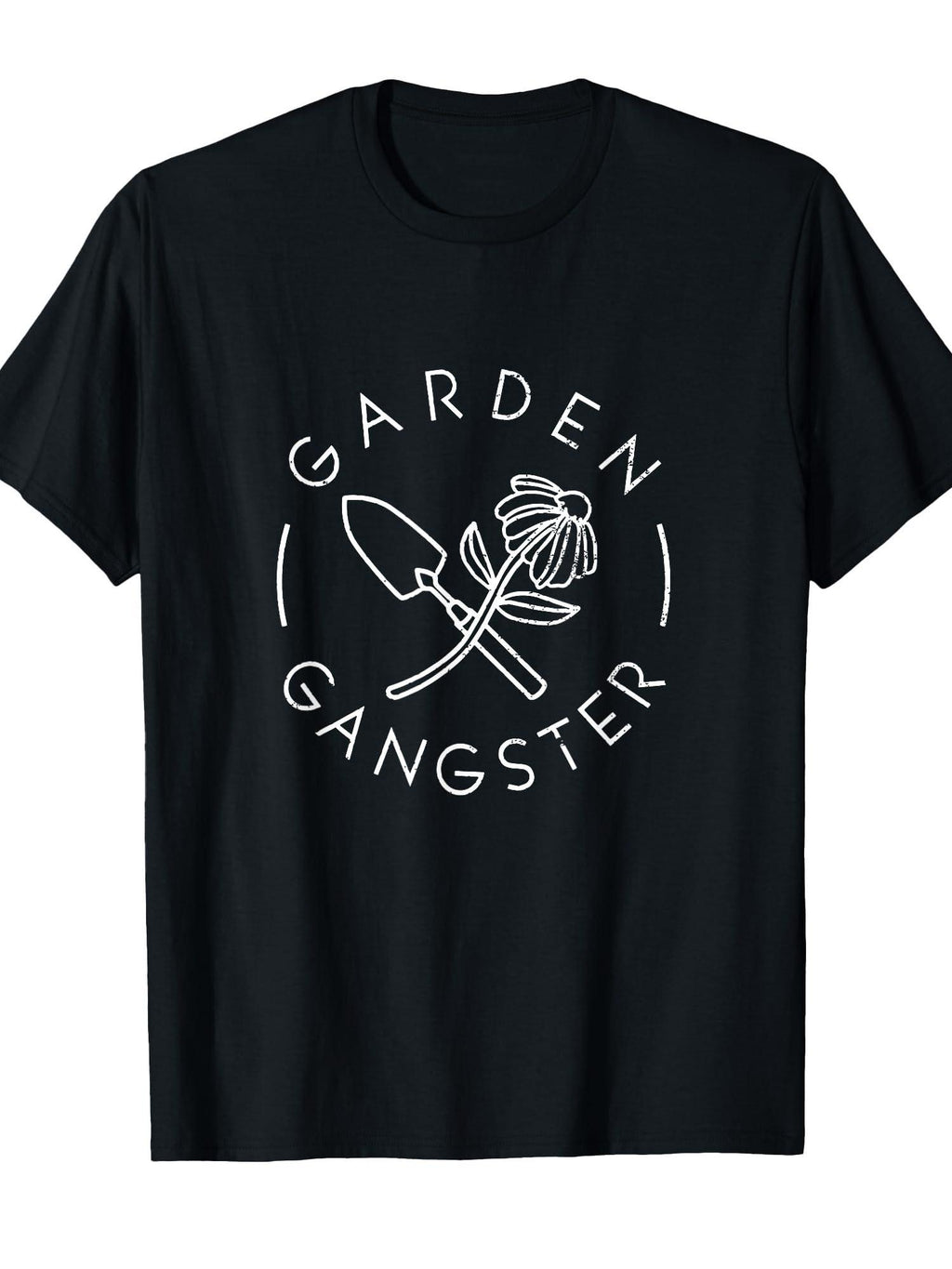 Garden Gangster T-shirt Garden 220gsm Cotton Round Neck Short Sleeve Casual Henley Shirt Men T-shirt