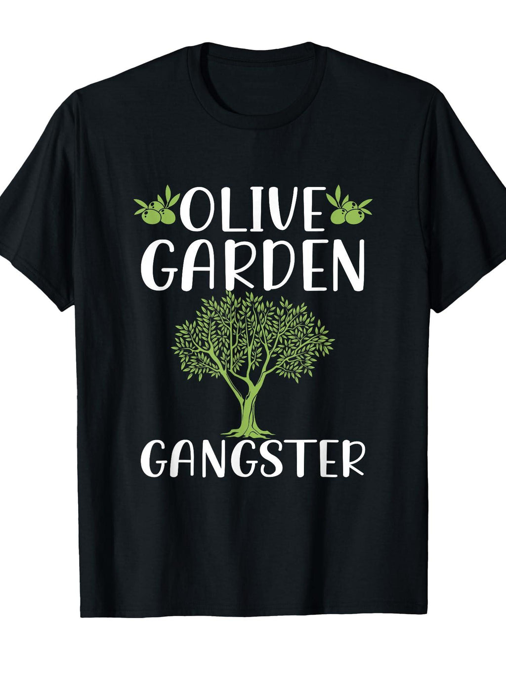 Olive Garden Shirt Gardening Men Women Olive Graphic Tee T-shirt Garden 220gsm Cotton Round Neck Short Sleeve Casual Henley Shirt Men T-shirt