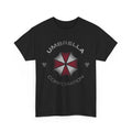 Umbrella Corporation Unisex Cotton Tee, Resident Evil Black T-Shirt, Zombie Apocalypse Shirt, Biohazard Tee, Gamer Gift Idea