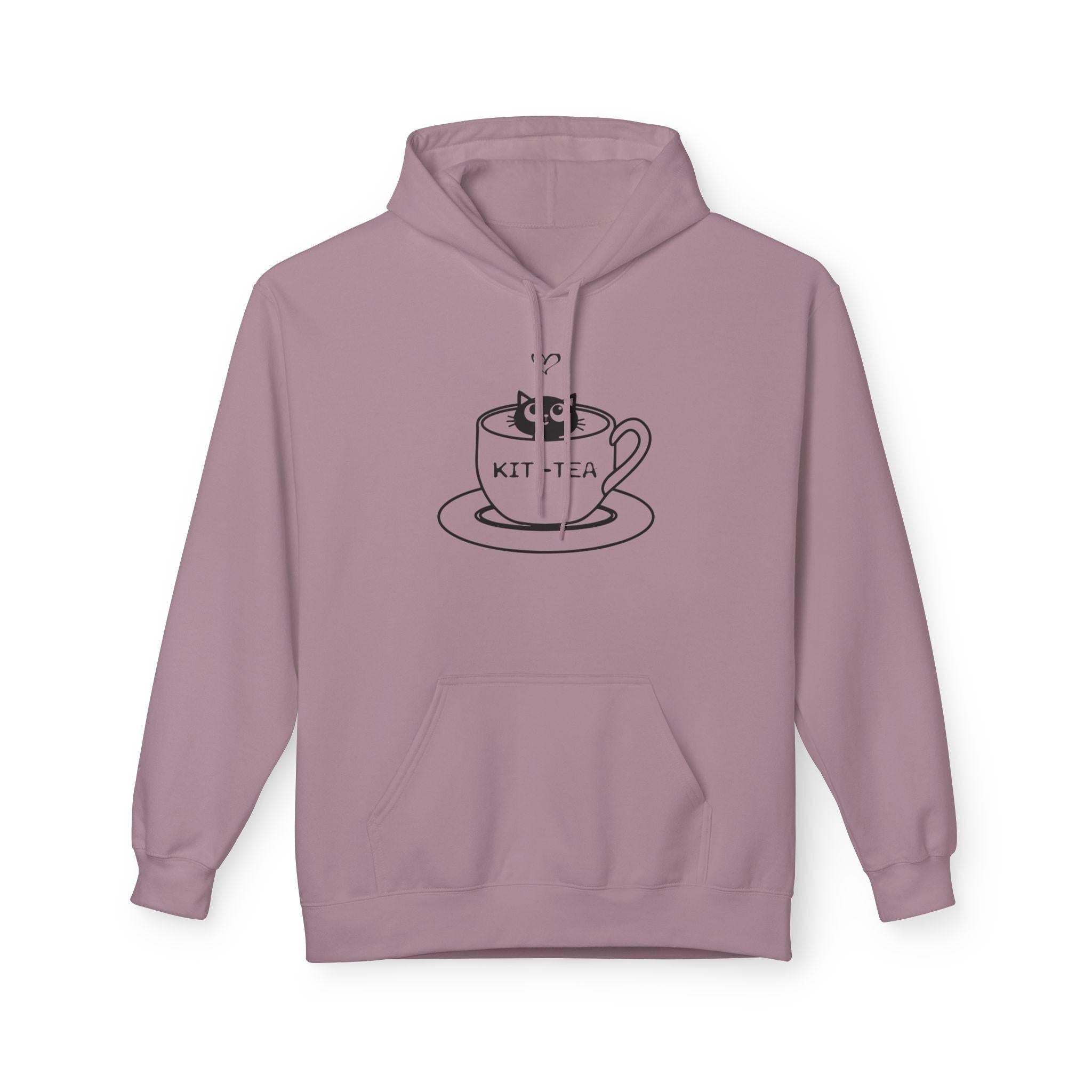 Cat Lover Soft Fleece Hoodie, Cute Animal Graphic Sweatshirt, Pet Owner Gift,