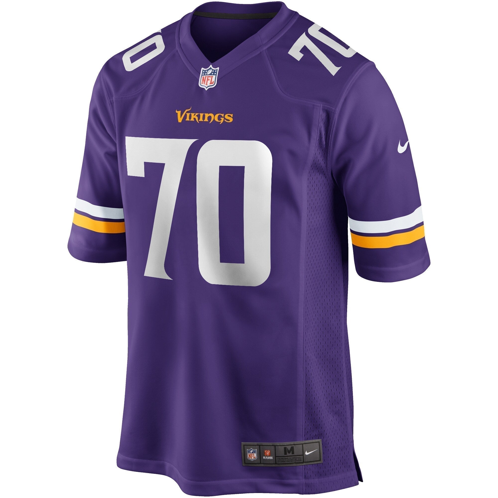 Jim Marshall Minnesota Vikings Nike Game Retired   Jersey - Purple