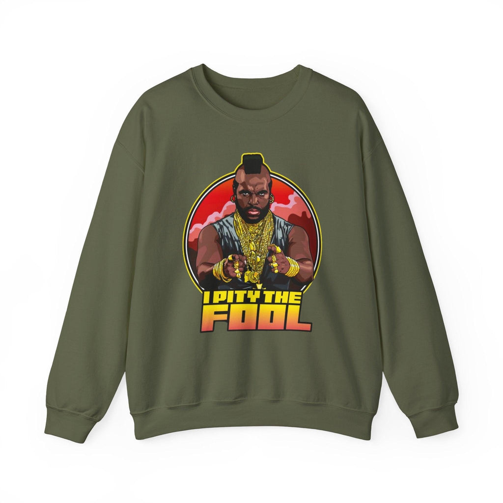Sweatshirt with Mr. T 'I Pity the Fool'