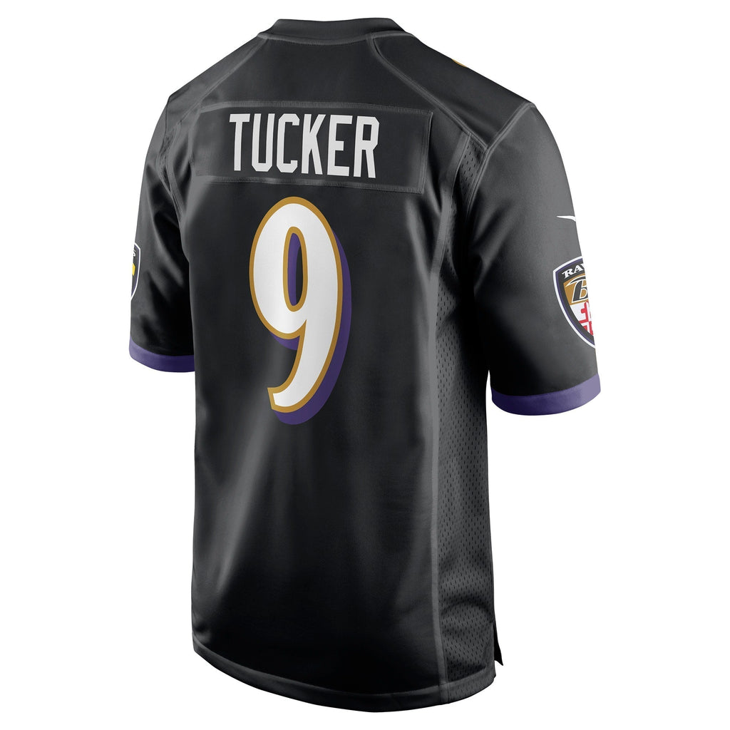 Justin Tucker Baltimore Ravens Nike   Game Jersey - Black