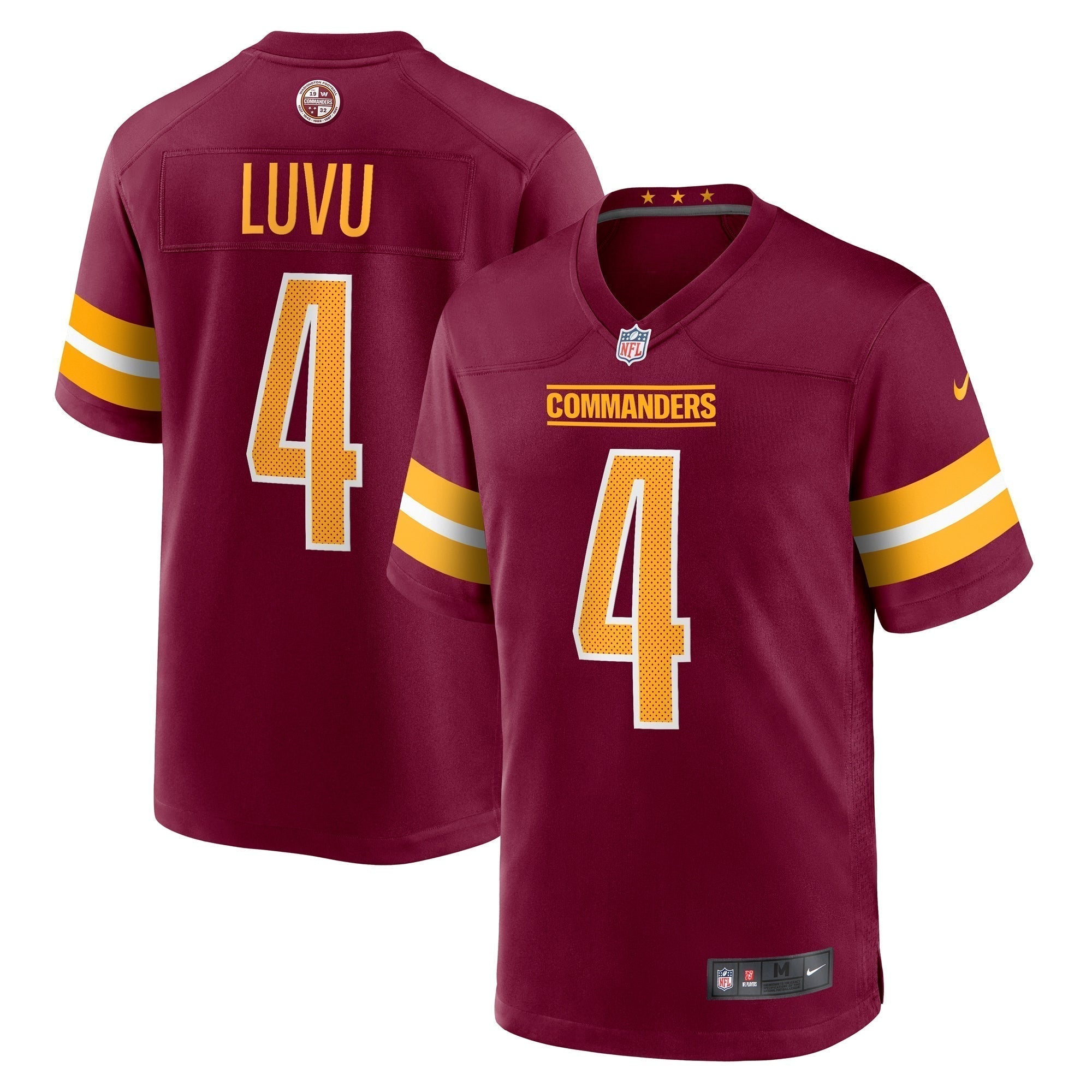 Frankie Luvu Washington Commanders Nike  Game Jersey -  Burgundy