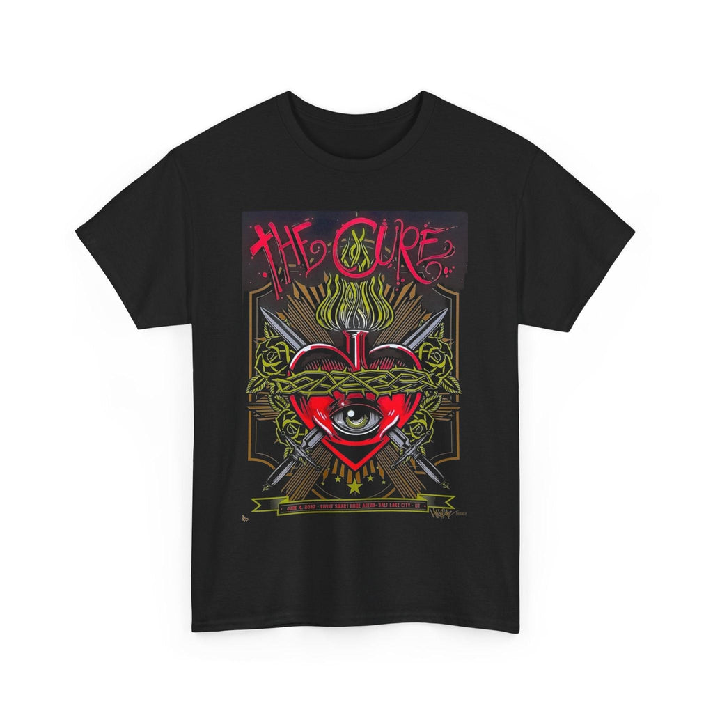 Punk Band Tee, Music Lover Gift, Vintage Style Shirt, The Cure Fan Merch, Unisex Concert T-Shirt, Salt Lake City Poster