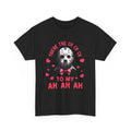 Horror Valentine T-shirt, Jason Friday the 13th Tee, Unisex Shirt, Ch-Ch-Ch to Ah-Ah-Ah, Horror Movie Fan Gift, Scary Movie Lover Top