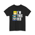 Retro Cassette Unisex Tee, Nostalgic Shirt, Vintage Music Lover Gift, Fun Birthday Present, 80s 90s Style Apparel