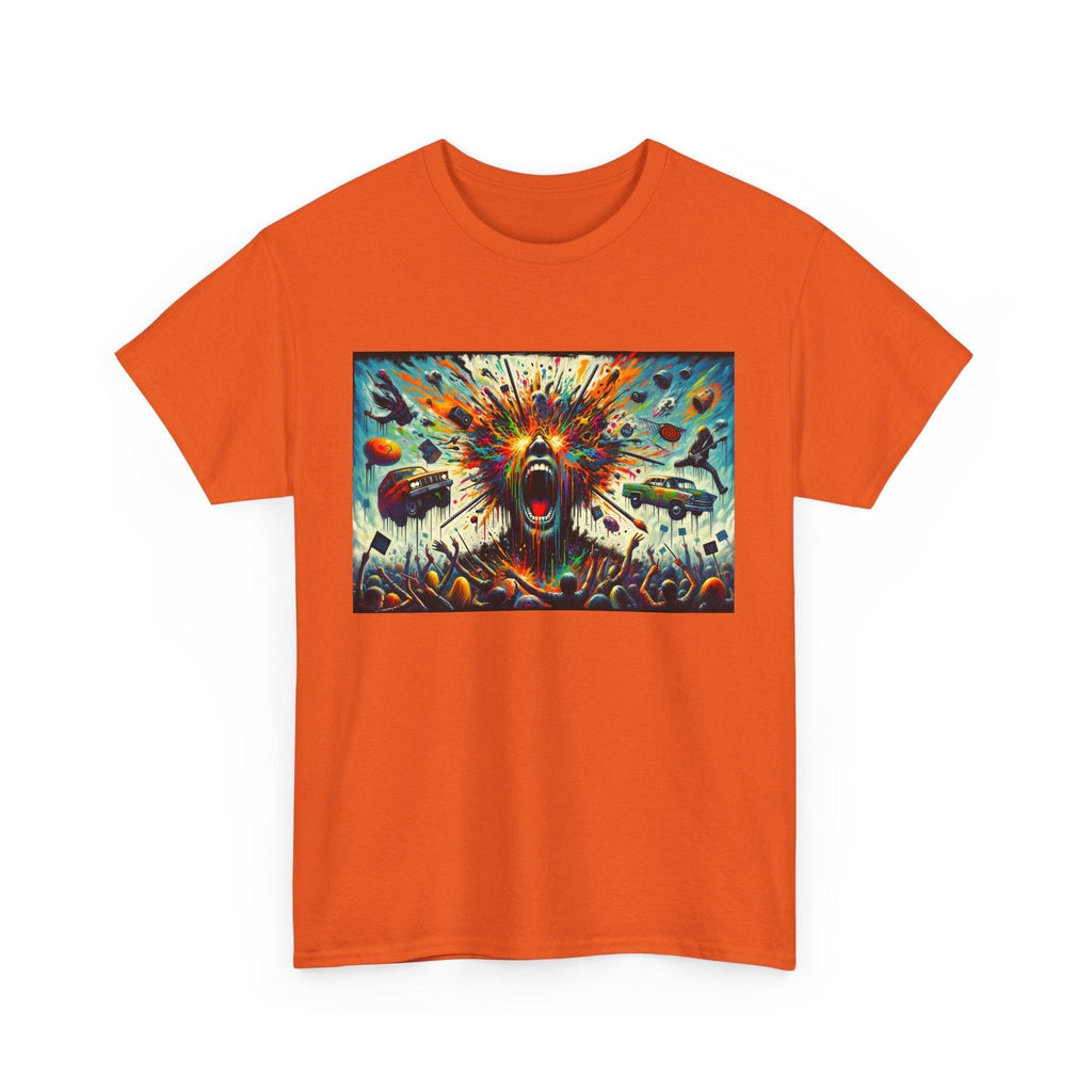 Grunge Grandeur Unleashed Tee, Raw Rebellious Vision Shirt, Edgy Graphic Tee, Alternative Fashion Top, Punk Rock Style T-Shirt, Retro Grunge