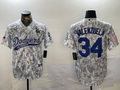 Men's Los Angeles Dodgers Fernando Valenzuela #34 Arctic Camo 2024 Salute to Service Limited Jersey1
