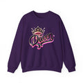 Queen Sweatshirt, Royalty Apparel, King and Queen Matching Set, Cozy Jumper, Gender Neutral Top, Hip Hop Fashion, Streetwear Clothing