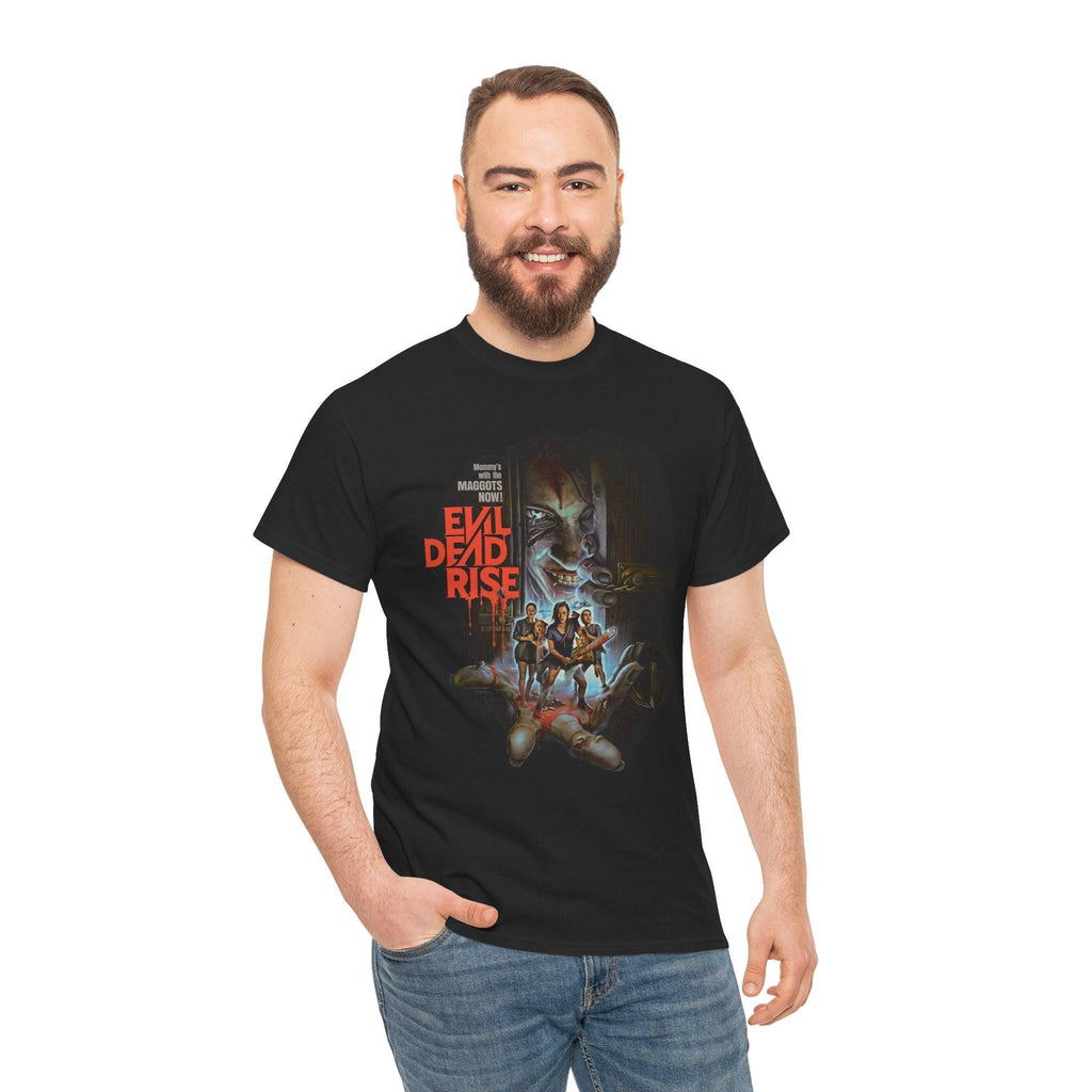 Evil Dead Rise Movie Unisex Tee Shirt, Horror Film Fan Gift, Classic Cult Jam, Groovy Graphic Tshirt, Halloween Costume Idea