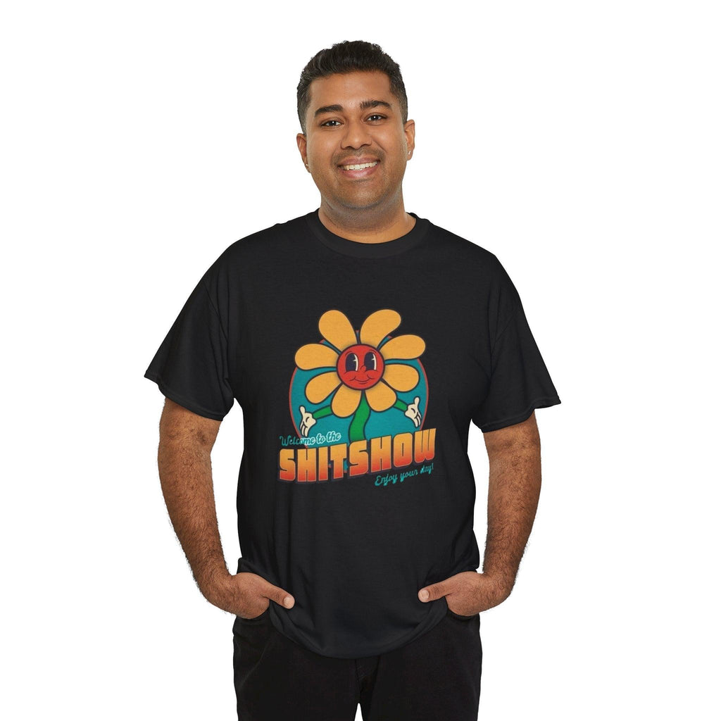 Funny Graphic Tee Shirt, Humorous Unisex Cotton Top, Welcome to the Shit Show, Sarcastic Tee, Novelty Gift Shirt, Casual Graphic T-shirt,