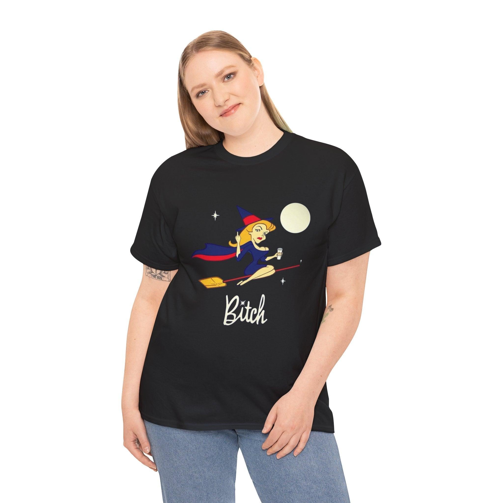 Bewitched Show Humor Unisex Tee, Funny TV Series T-Shirt, Vintage Witchy Shirt, Retro Comedy Tee, Pop Culture Tee